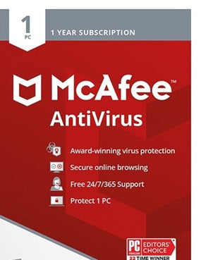 McAfee Antivius Total Protection 10 YEARS